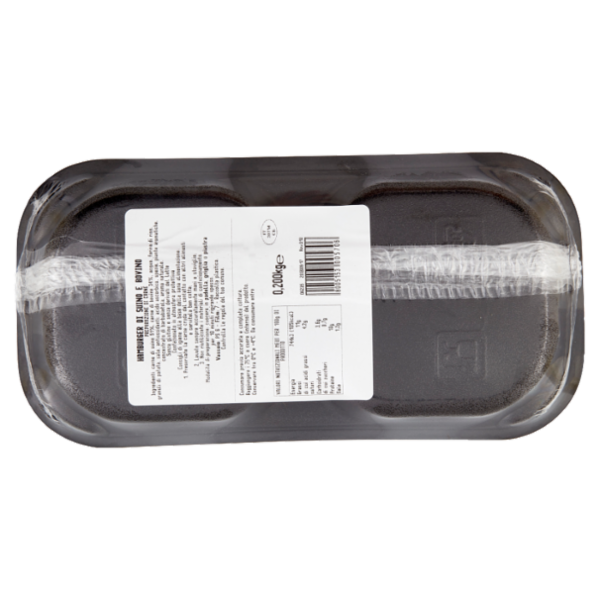 Aia Carne al Fuoco Hamburger di Suino e Bovino 0,200 kg