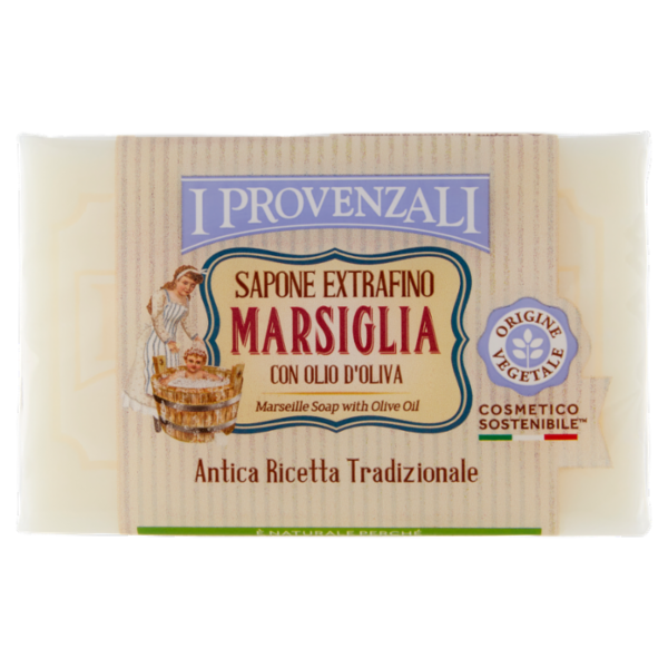 I Provenzali Sapone Extrafino Marsiglia con Olio d'Oliva 150 g
