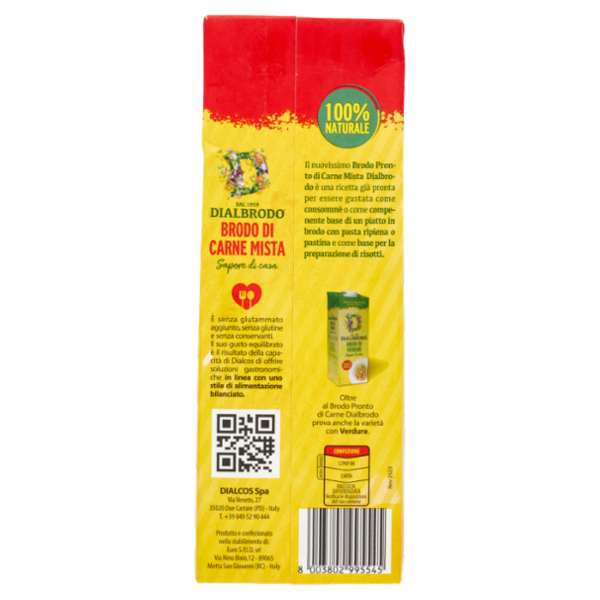 Dialbrodo Brodo di Carne Mista 1000 ml
