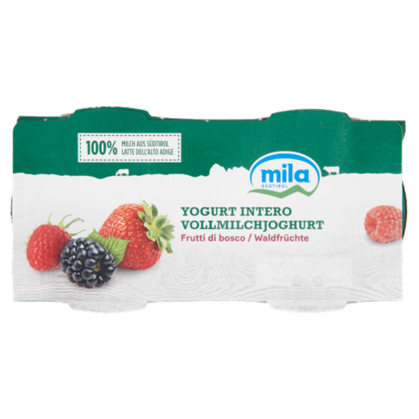 mila Yogurt Intero Frutti di bosco 2 x 125 g