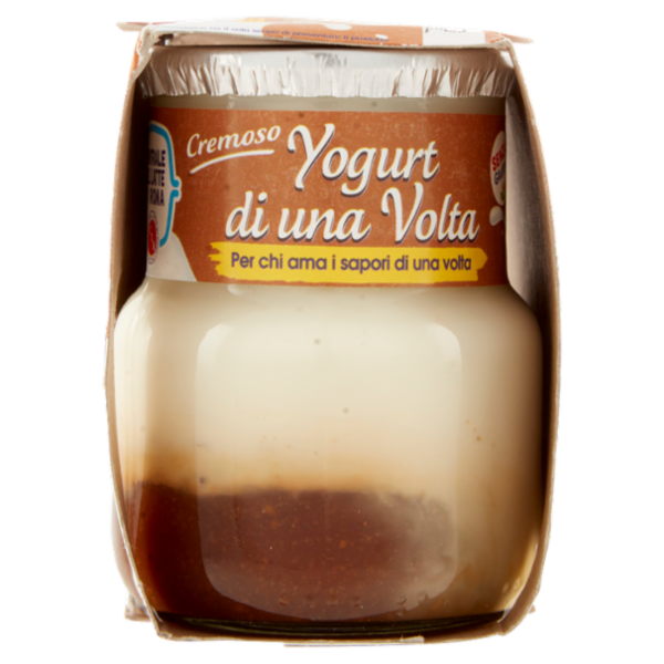 Centrale del Latte di Roma lo Yogurt di una Volta Cremoso Fichi caramellati Yogurt Intero 2 x 125 g