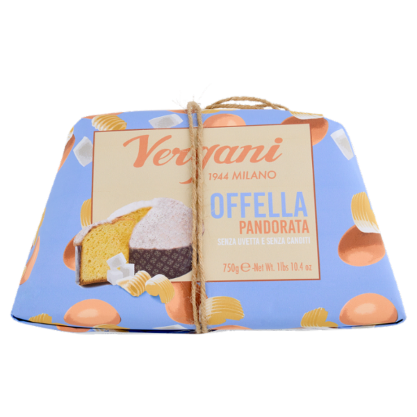 Vergani Offella Pandorata Senza Uvetta e Senza Canditi 750 g