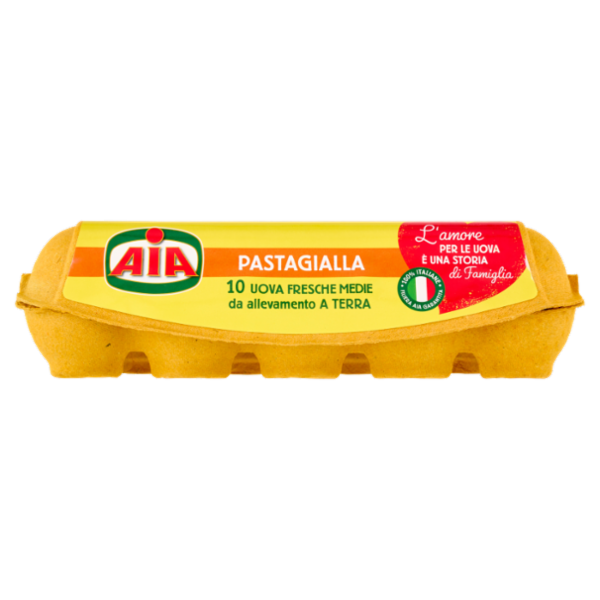 Aia Pastagialla 10 Uova Fresche Medie da allevamento a Terra