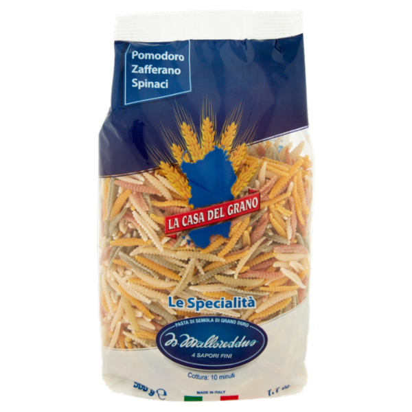 La Casa del Grano Le Specialità Is Malloreddus 4 Sapori Fini 500 g