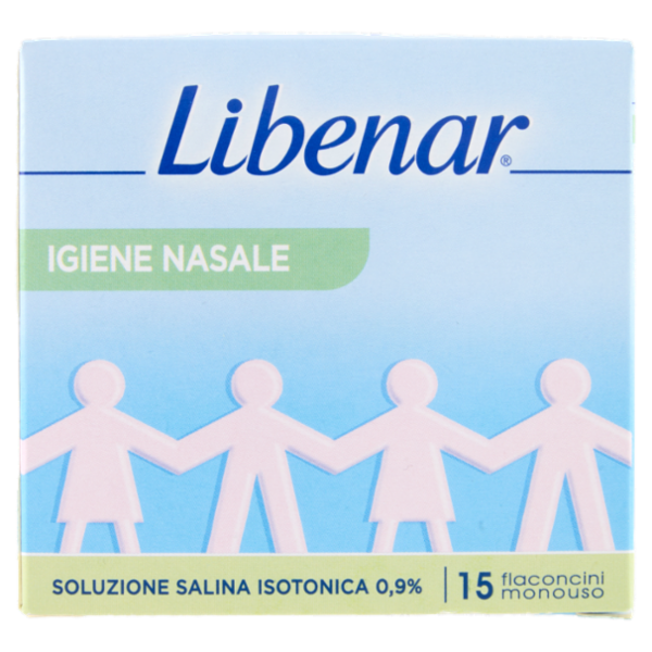 Libenar Igiene Nasale flaconcini monouso 15 x 5 ml