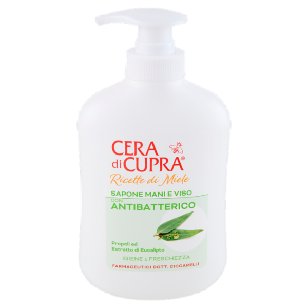 Cera di Cupra Ricette di Miele Sapone Mani e Viso con Antibatterico 200 mL