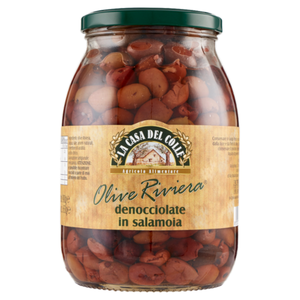 La Casa del Colle Olive Riviera denocciolate in salamoia 900 g