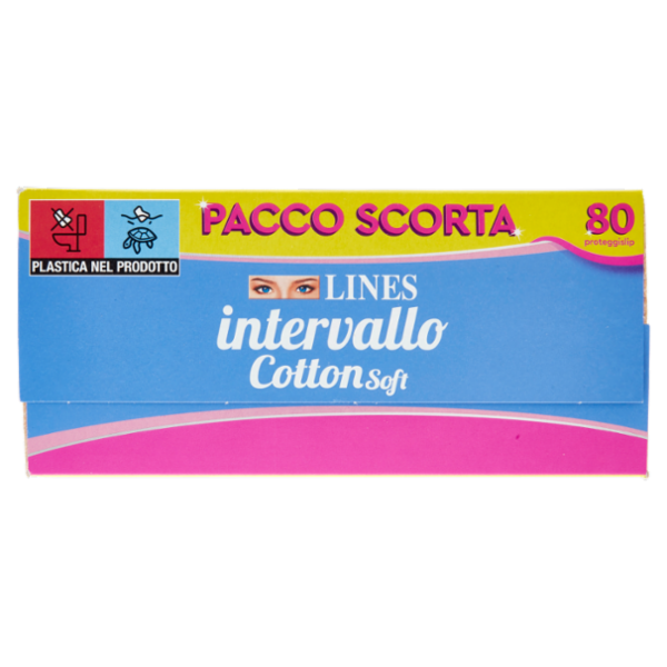 Lines intervallo Cotton Soft Regular 80 pz