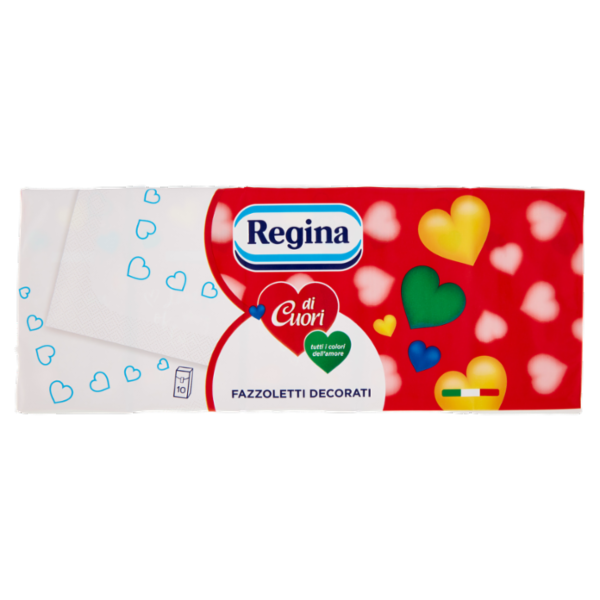 Regina di Cuori Fazzoletti 10 pacchetti