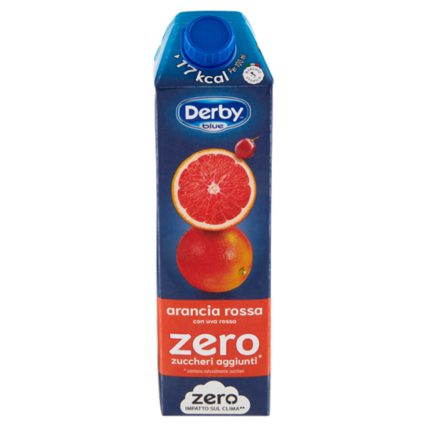 Derby blue zero arancia rossa 1000 ml