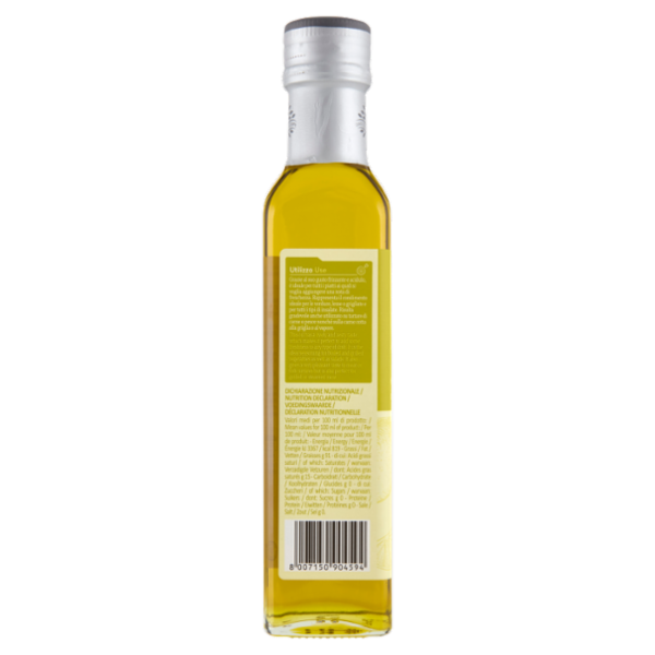 Olitalia Gourmet Condimento a Base di olio extra vergine di oliva (98%) limone 250 ml
