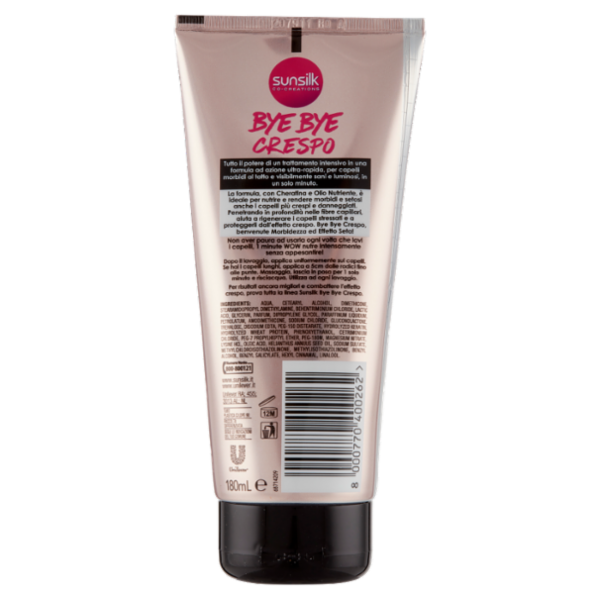sunsilk Bye Bye Crespo 1 Minute Wow! Trattamento Intensivo 180 mL