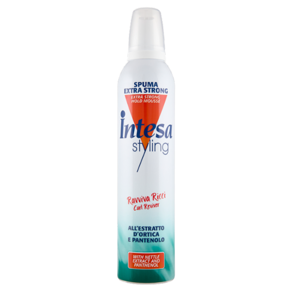 Intesa styling Spuma Extra Strong Ravviva Ricci all'Estratto d'Ortica e Pantenolo 300 mL