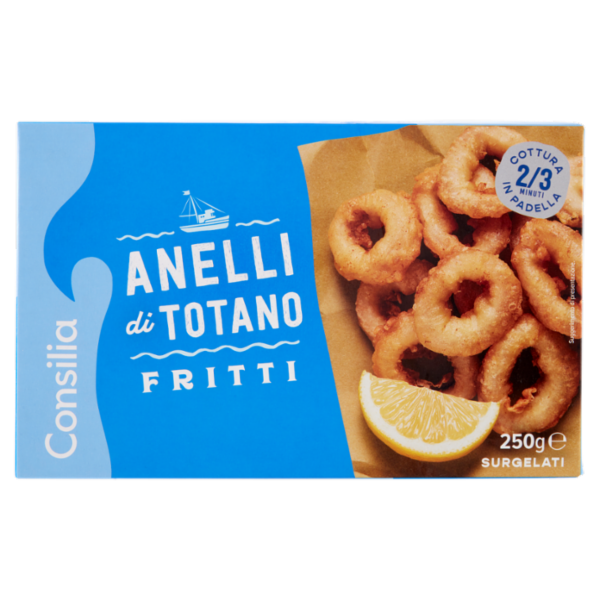 Consilia Anelli di Totano Prefritti e Surgelati 250 g