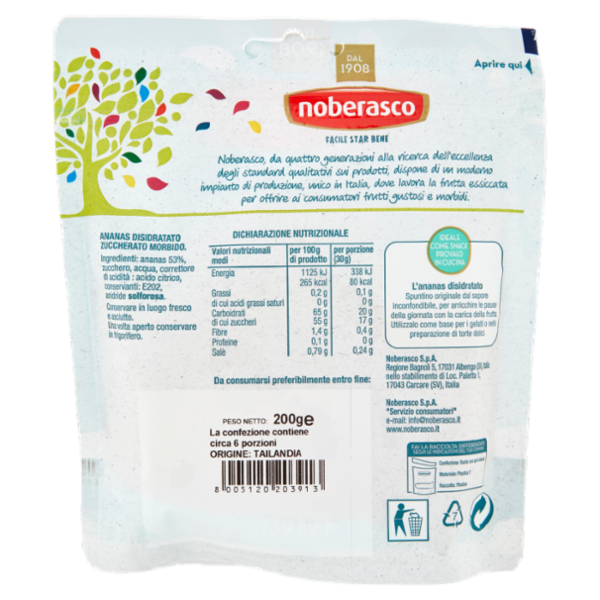 noberasco Viva l'Ananas 200 g