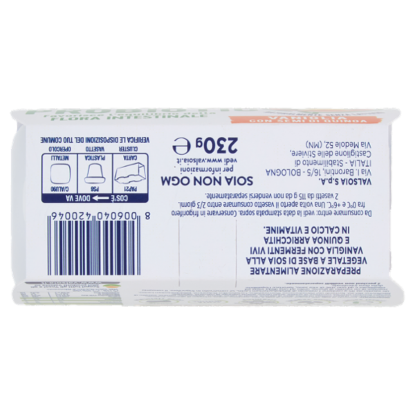 Valsoia Bontà e Salute Probiotic Vaniglia con Semi di Quinoa 2 x 115 g