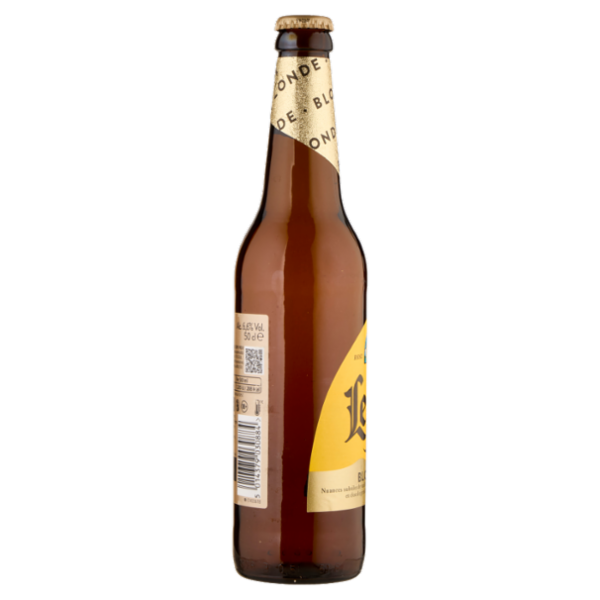 LEFFE Blonde Birra bionda belga d'abbazia doppio malto bottiglia 50cl