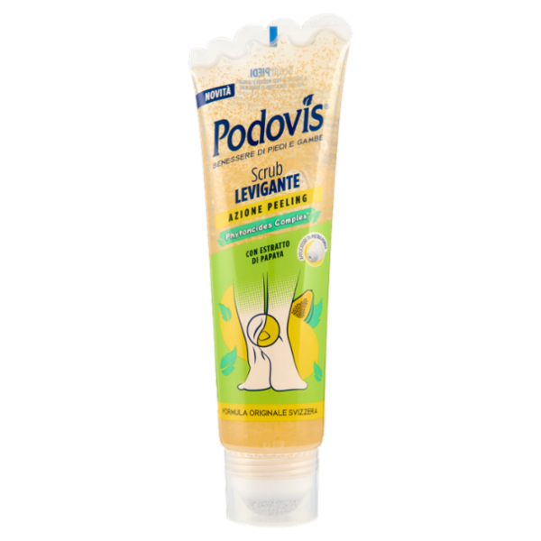 Podovis Scrub Levigante Azione Peeling con Estratto di Papaya 150 ml