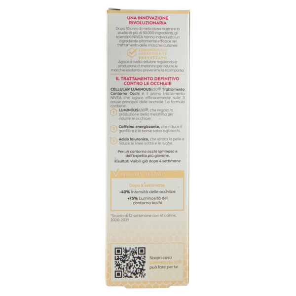 Nivea Cellular Luminous630 Anti-Macchie Contorno Occhi 15 ml