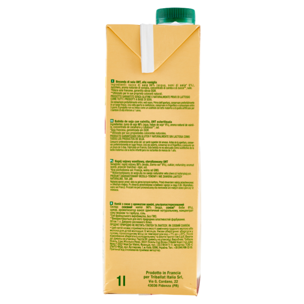 Sojasun Soia Vaniglia 1 l