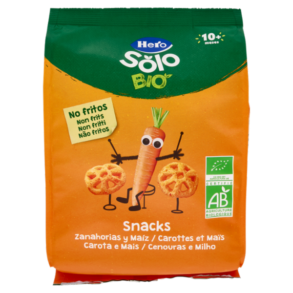 Hero Solo Bio Snacks Carota e Mais 40 g