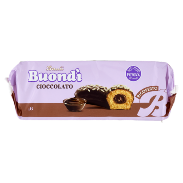 Bauli Buondì Cioccolato Ricoperto 6 x 46 g