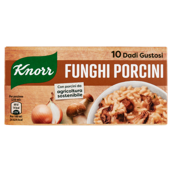 Knorr Funghi Porcini 10 Dadi 100 g