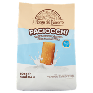 Il Borgo Del Biscotto Paciocchi Frollini Con Uova Fresche e Zucchero Di Canna 600 g