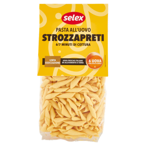 Selex Pasta all'Uovo Strozzapreti 250 g