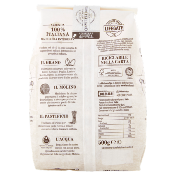 La Molisana 106 Pantacce Toscane 500 g