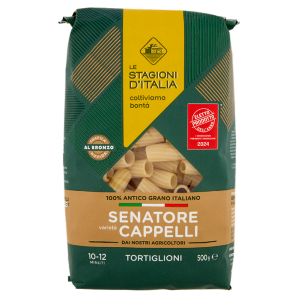 Le Stagioni d'Italia Senatore varietà Cappelli Tortiglioni 500 g