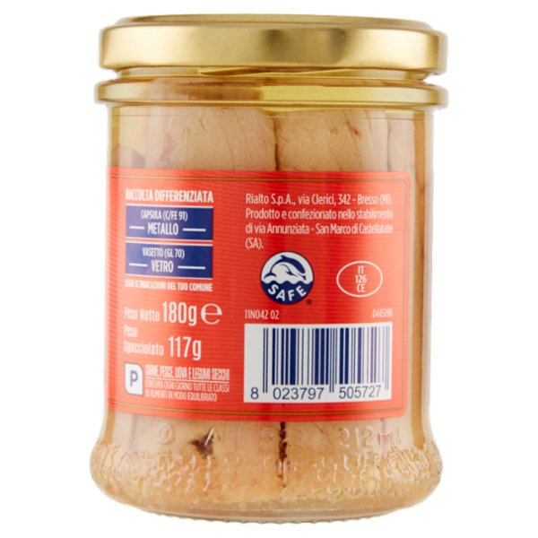 IL GIGANTE Filetti di Tonno all'Olio di Oliva 180 g