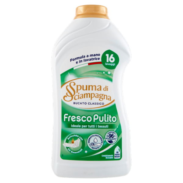 Spuma di Sciampagna Fresco Pulito Bucato Classico 800 ml
