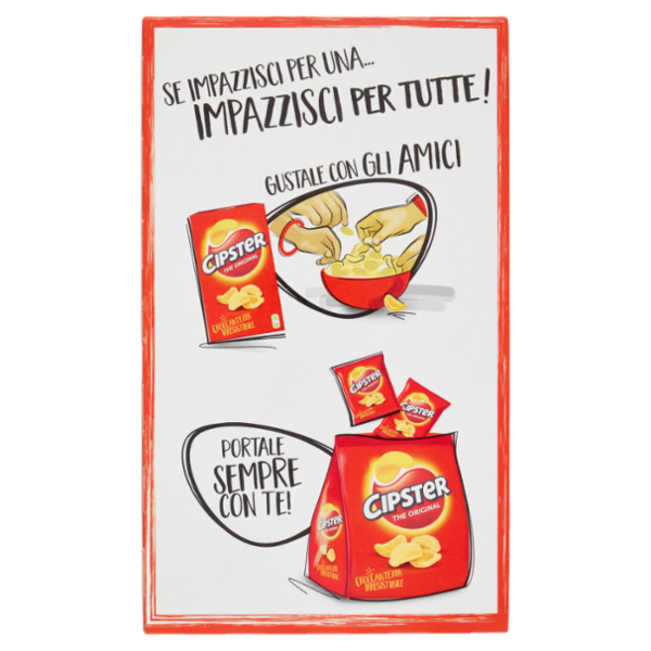 Cipster The Original Chips di Patate Astuccio - 85g
