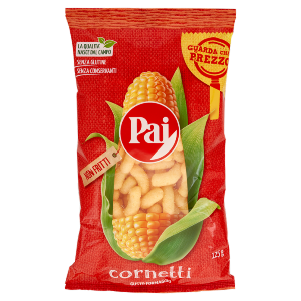 Pai cornetti Gusto Formaggio 125 g