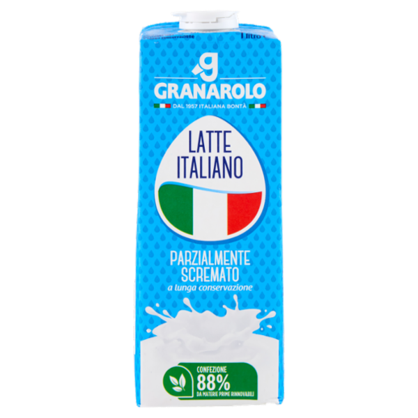 Granarolo Latte Italiano Parzialmente Scremato a lunga conservazione 1 litro