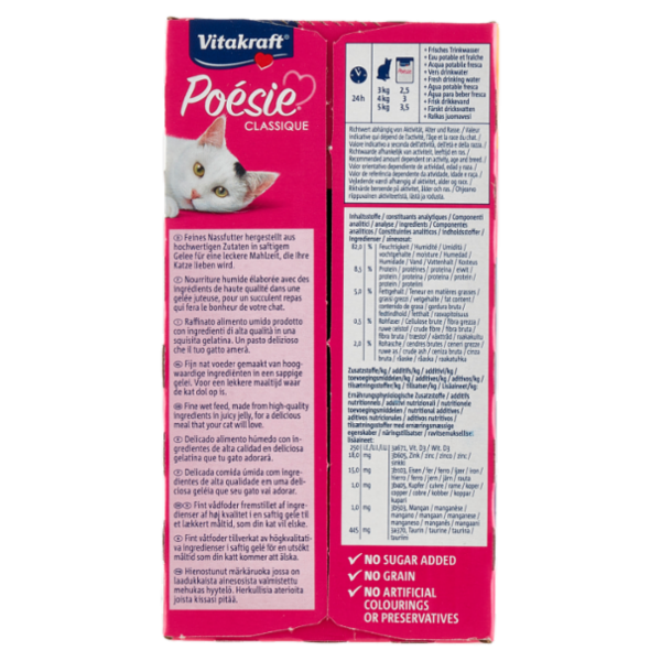 Vitakraft Poésie Classique Gelée Poultry Choice 12 x 85 g