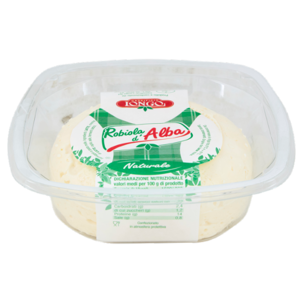 Caseificio Longo Robiola d'Alba Naturale 0,200 Kg