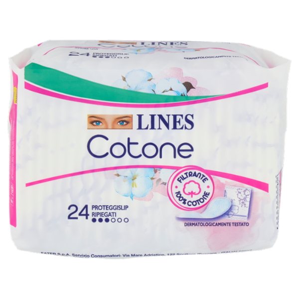 Lines Cotone Proteggislip ripiegati 24 pz