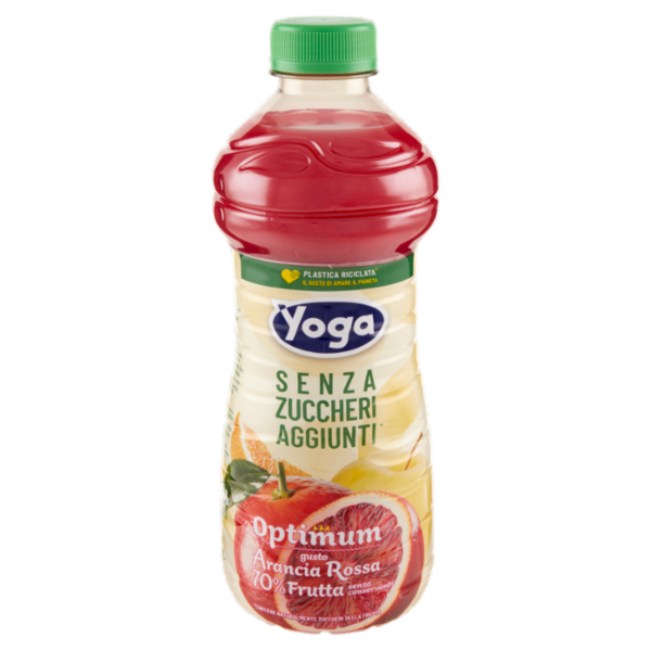 Yoga Optimum gusto Arancia Rossa S70% Frutta Senza Zuccheri Aggiunti* 1000 ml