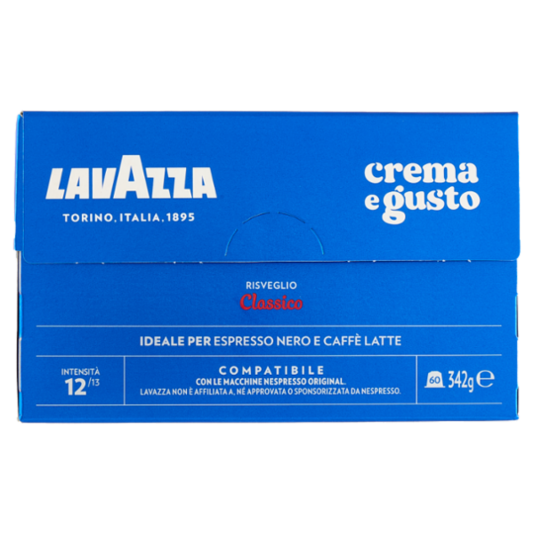 Lavazza crema e gusto Classico Compatibile con Nespresso Original 60 Capsule 342 g