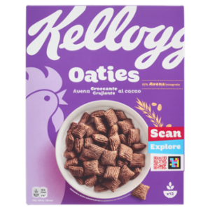 Kellogg's Oaties Avena Croccante Al Cacao 360 g
