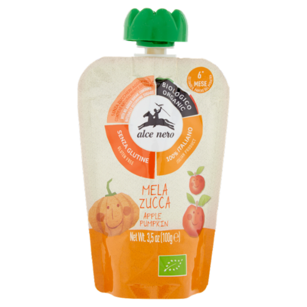 alce nero Mela Zucca 100 g