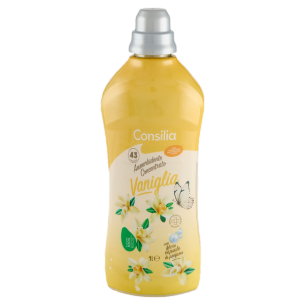 Consilia Ammorbidente Concentrato Vaniglia 43 Lavaggi 1 L