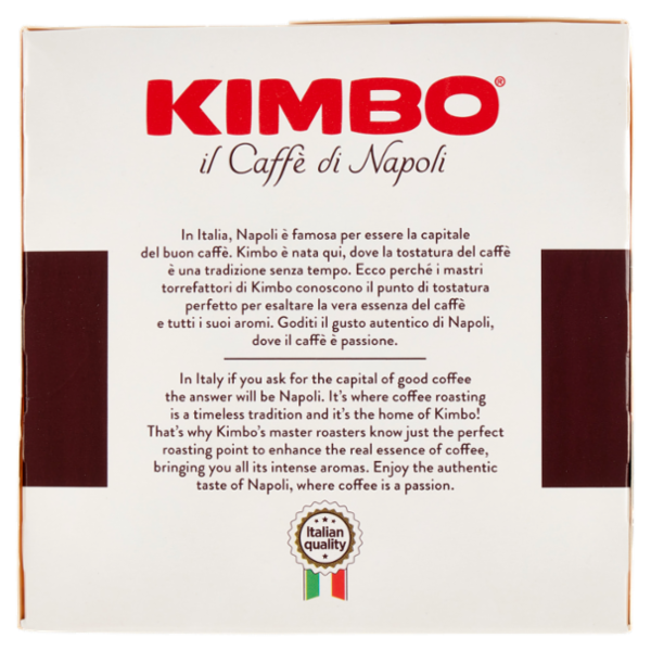 Kimbo Espresso Napoli Capsule Compatibili con le Macchine Nescafé Dolce Gusto* 16 x 7 g