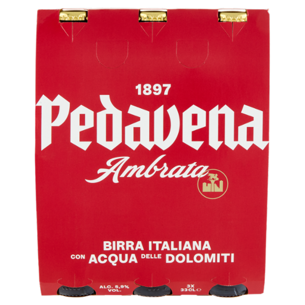Pedavena Ambrata 3 x 33 CL