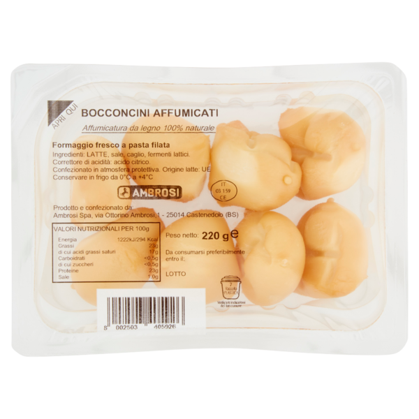 Ambrosi Bocconcini Affumicati 220 g