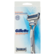 Gillette Rasoio da Uomo SkinGuard Sensitive con Aloe Manico + Lamette di Ricambio, 2 Ricariche