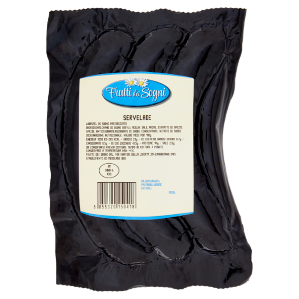 Frutti dei Sogni BBQ Servelade di Suino 0,280 kg