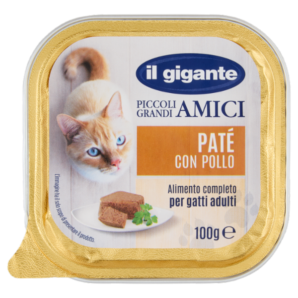 IL GIGANTE Piccoli Grandi Amici Paté con Pollo 100 g